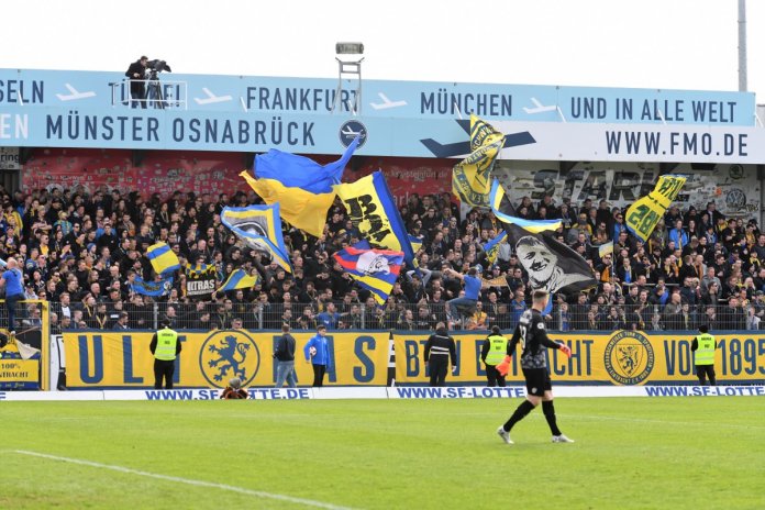 30. Spieltag 18/19: Sportfreunde Lotte - Eintracht Braunschweig