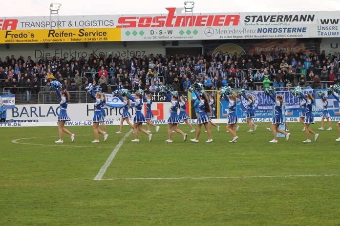 28. Spieltag 16/17: Sportfreunde Lotte - Hallescher FC - Bild 7