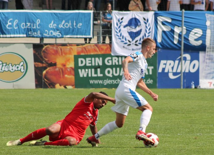 5. Spieltag 18/19: Sportfreunde Lotte - Hallescher FC - Bild 4