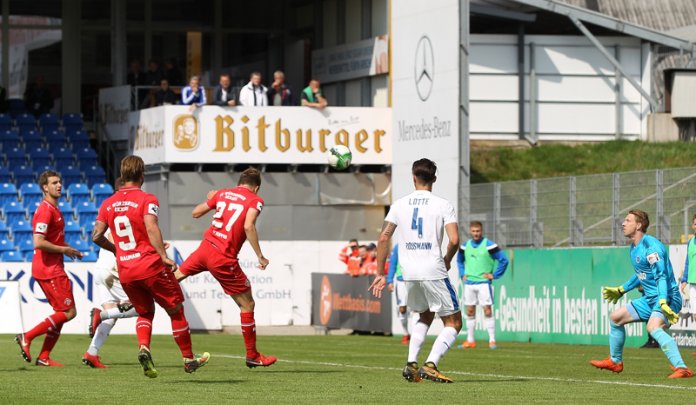 36. Spieltag 17/18: Sportfreunde Lotte - Würzburger Kickers - Bild 11