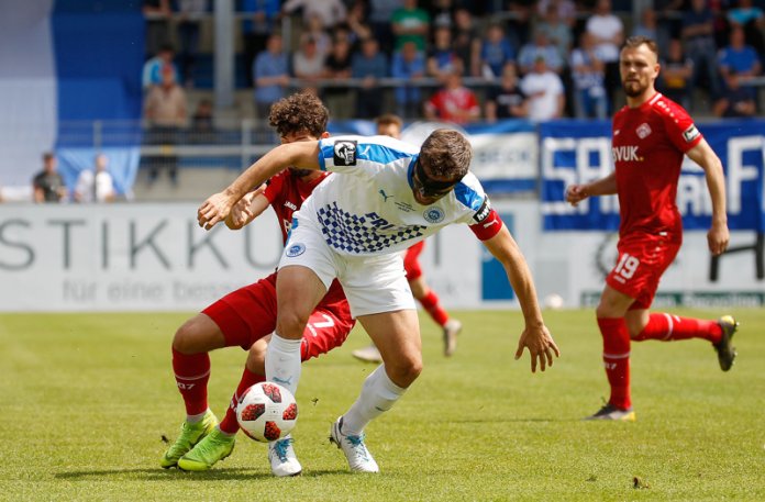 38. Spieltag 18/19: Sportfreunde Lotte - Würzburger Kickers  - Bild 1