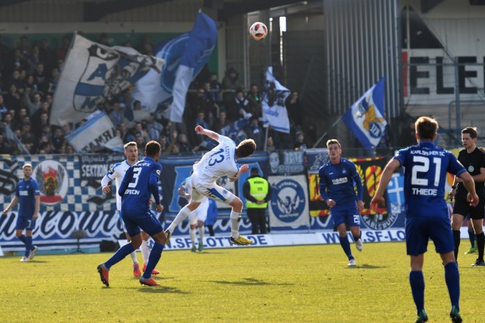25. Spieltag 18/19: Sportfreunde Lotte - Karlsruher SC