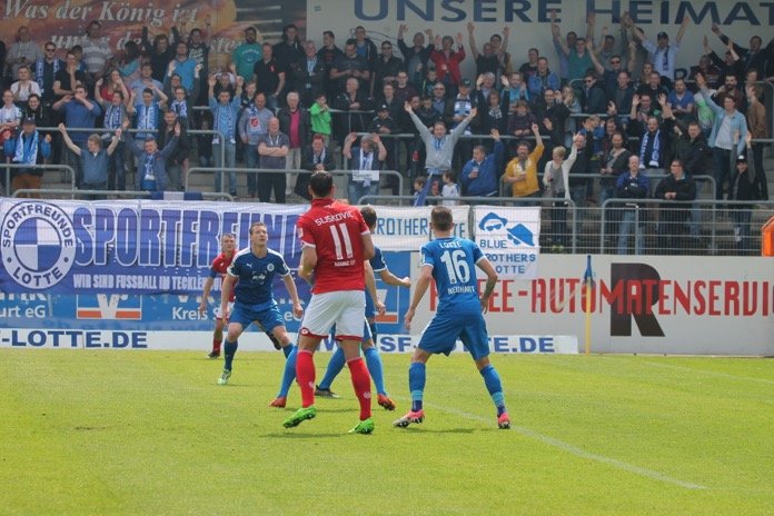 37. Spieltag 16/17: Sportfreunde Lotte - 1. FSV Mainz 05 II - Bild 7