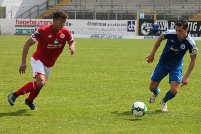 37. Spieltag 16/17: Sportfreunde Lotte - 1. FSV Mainz 05 II - Bild 8
