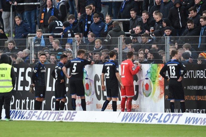 15. Spieltag 16/17: Sportfreunde Lotte - SC Paderborn 07 - Bild 15