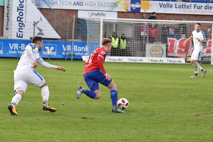 18. Spieltag 18/19: Sportfreunde Lotte - SpVgg Unterhaching