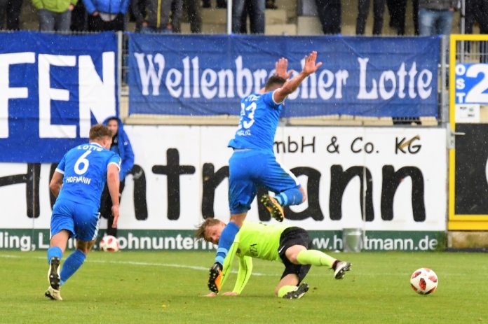 36. Spieltag 18/19: Sportfreunde Lotte - SV Wehen Wiesbaden - Bild 2