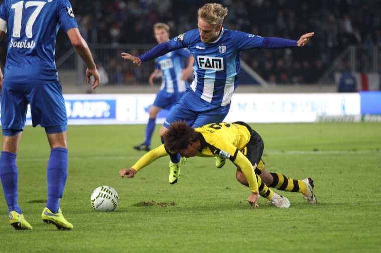 Testspiel: 1. FC Magdeburg - Borussia Dortmund - Bild