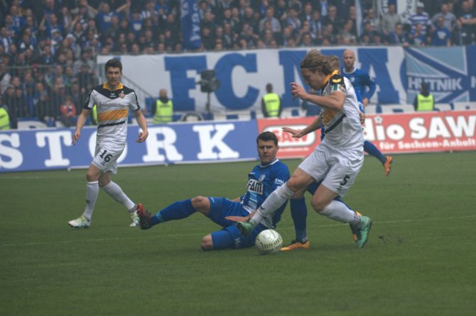 34. Spieltag 15/16: 1. FC Magdeburg - Dynamo Dresden