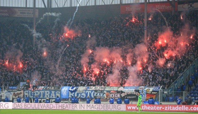 14. Spieltag 16/17: 1. FC Magdeburg - Hansa Rostock - Bild 9