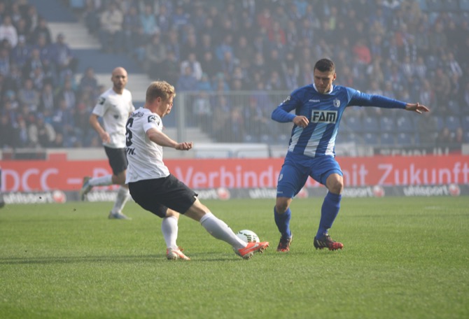 14. Spieltag 15/16: 1. FC Magdeburg - Wehen Wiesbaden - Bild