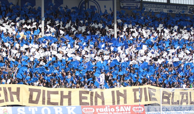 14. Spieltag 15/16: 1. FC Magdeburg - Wehen Wiesbaden