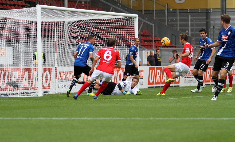 1. Spieltag: 1. FSV Mainz 05 II - Arminia Bielefeld - Bild