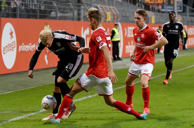11. Spieltag 15/16: 1. FSV Mainz 05 II - Hallescher FC - Bild 6
