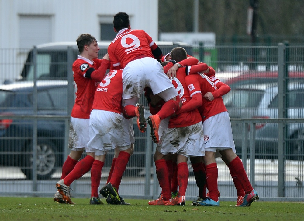 24. Spieltag; SpVgg Unterhaching - 1. FSV Mainz 05 II (Nachholspiel)