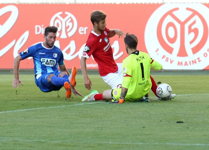 2. Spieltag 15/16: 1. FSV Mainz 05 II - 1. FC Magdeburg - Bild