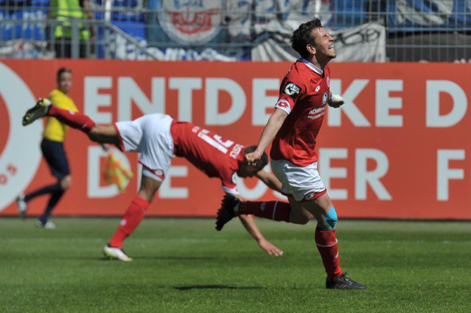 37. Spieltag 15/16: 1. FSV Mainz 05 II - Hansa Rostock - Bild