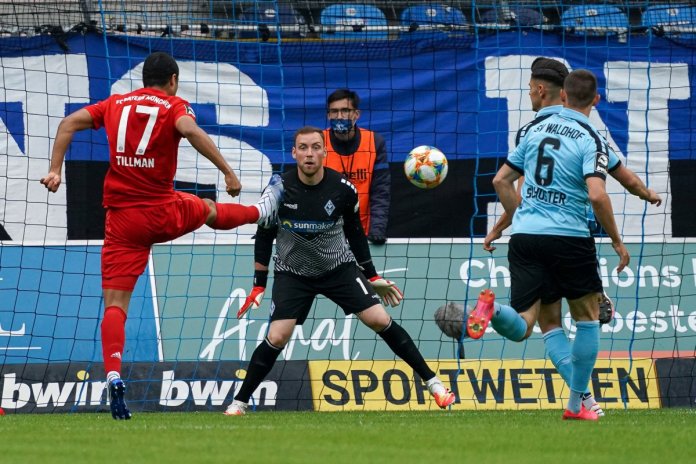 32. Spieltag 19/20: SV Waldhof Mannheim - FC Bayern München II - Bild 6