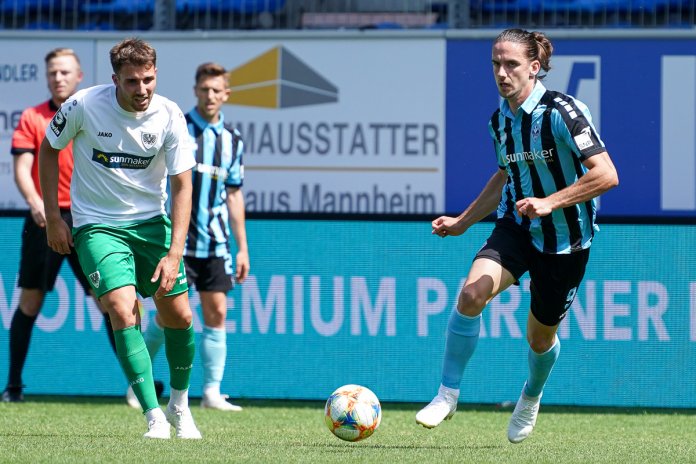 36. Spieltag 19/20: SV Waldhof Mannheim - Preußen Münster - Bild 9
