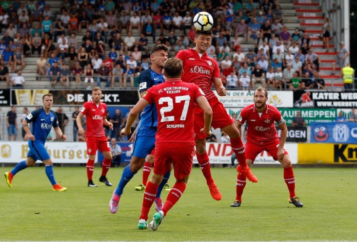 1. Spieltag 17/18: SV Meppen - Würzburger Kickers