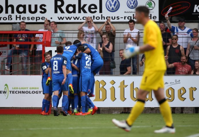 1. Spieltag 17/18: SV Meppen - Würzburger Kickers - Bild 7