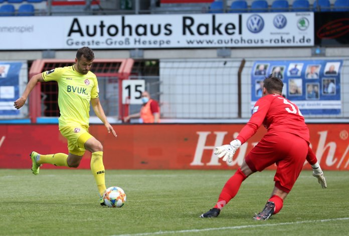 29. Spieltag 19/20: SV Meppen - Würzburger Kickers