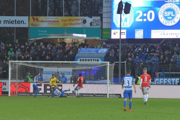 20. Spieltag 18/19: SV Meppen - Sportfreunde Lotte