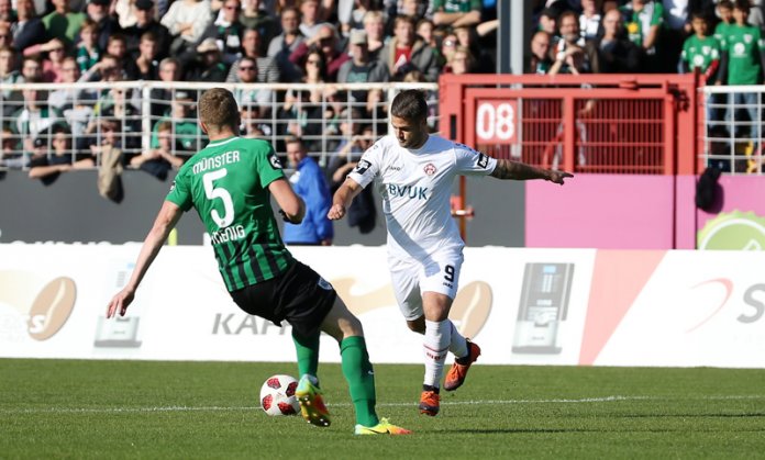 12. Spieltag 18/19: Preußen Münster - Würzburger Kickers