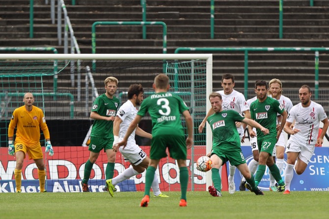 3. Spieltag 15/16: Preußen Münster - Würzburger Kickers - Bild