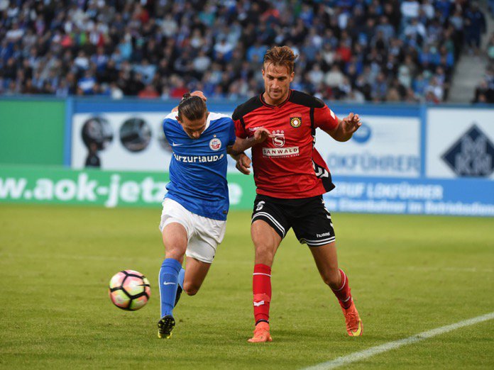 2. Spieltag; FC Hansa Rostock – SG Sonnenhof Großaspach