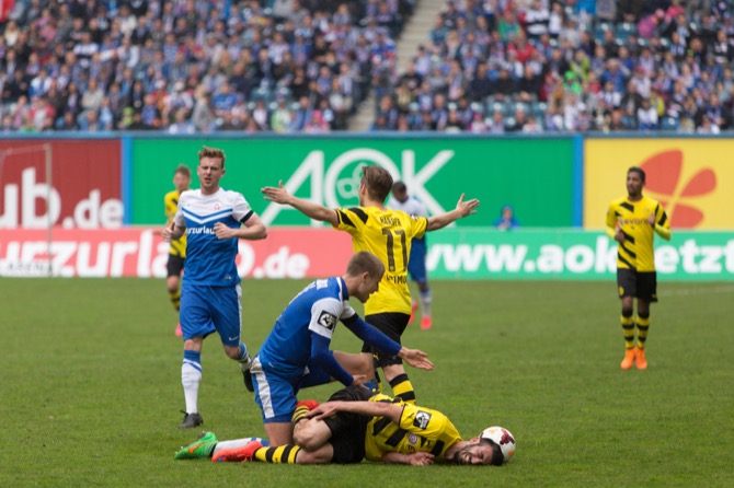 34. Spieltag: Hansa Rostock - Borussia Dortmund II - Bild 1