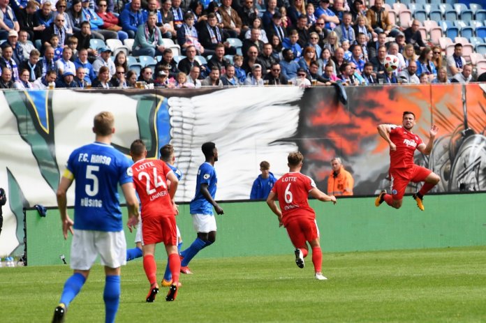 35. Spieltag 18/19: Hansa Rostock - Sportfreunde Lotte