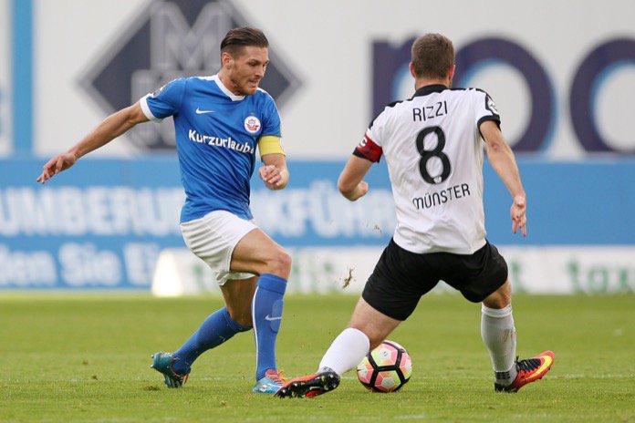 2. Spieltag 16/17: Hansa Rostock - Preußen Münster - Bild 1