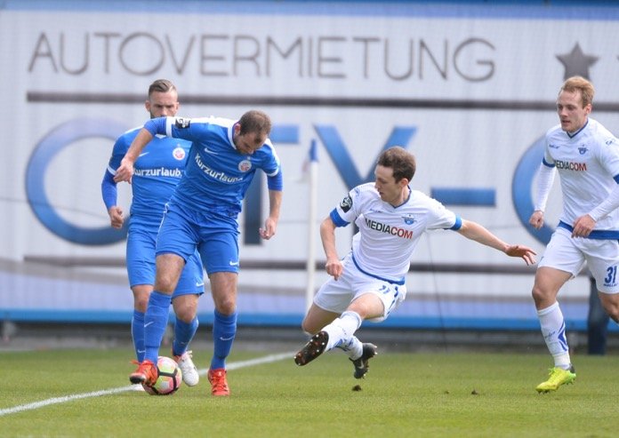 29. Spieltag 16/17: Hansa Rostock - SC Paderborn 07