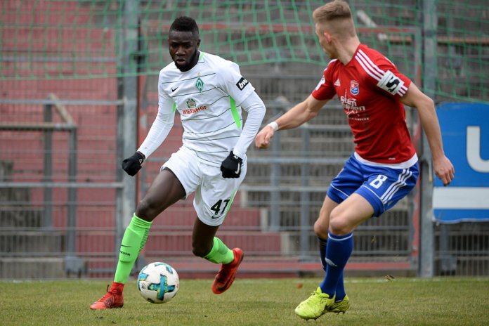 20. Spieltag 17/18: SpVgg Unterhaching - SV Werder Bremen II - Bild 16