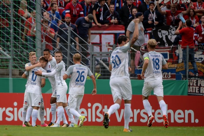 DFB-Pokal: SpVgg Unterhaching - 1. FC Heidenheim 