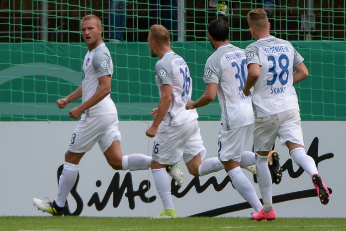 DFB-Pokal: SpVgg Unterhaching - 1. FC Heidenheim  - Bild 6