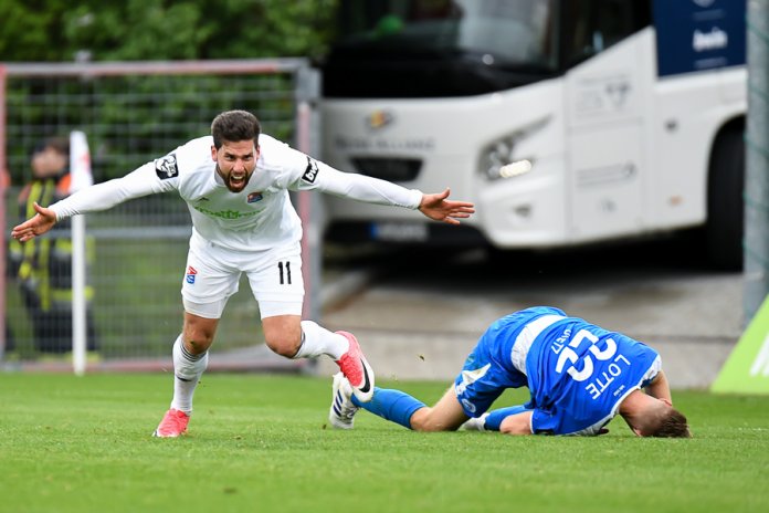 37. Spieltag 18/19: SpVgg Unterhaching - Sportfreunde Lotte - Bild 13