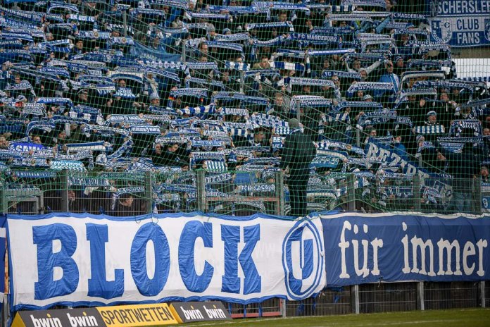 32. Spieltag 17/18: SpVgg Unterhaching - 1. FC Magdeburg - Bild 2