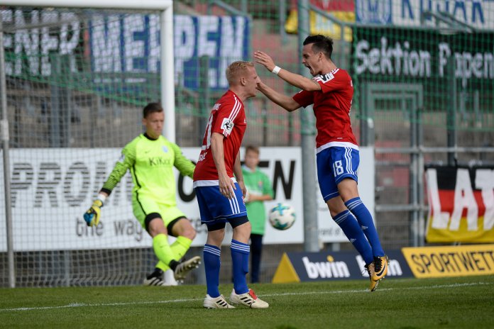 10. Spieltag 17/18: SpVgg Unterhaching - SV Meppen - Bild 7