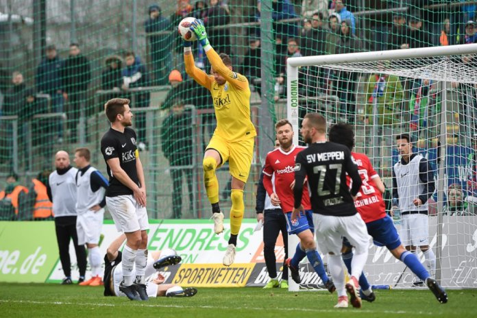 27. Spieltag 18/19: SpVgg Unterhaching - SV Meppen - Bild 10