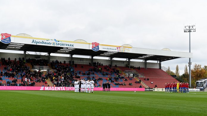 15. Spieltag 19/20: SpVgg Unterhaching - SV Meppen - Bild 1