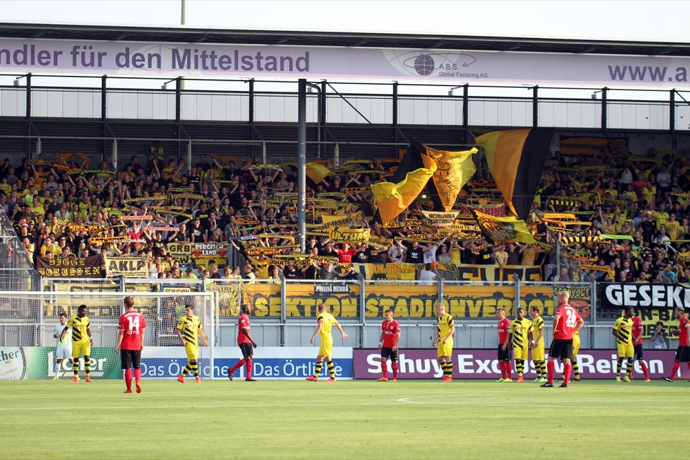 3. Spieltag: SV Wehen Wiesbaden - Borussia Dortmund II