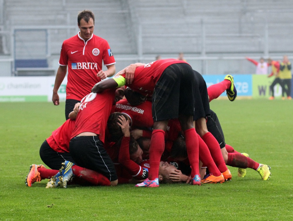 18. Spieltag; SV Wehen Wiesbaden - Fortuna Köln