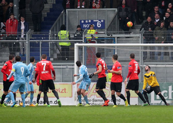 25. Spieltag 15/16: Wehen Wiesbaden - Chemnitzer FC