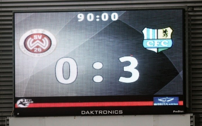 14. Spieltag 16/17: SV Wehen Wiesbaden - Chemnitzer FC
