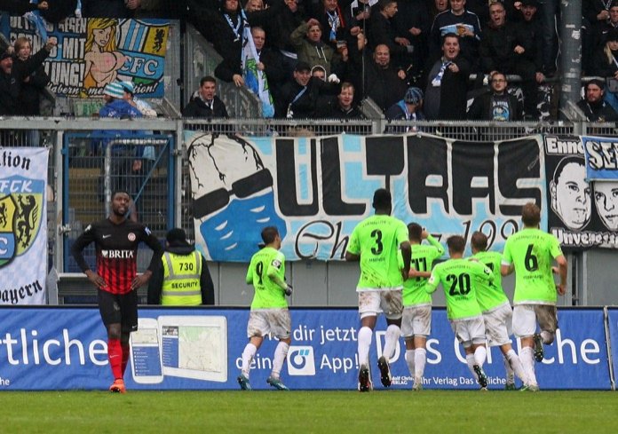 15. Spieltag; Chemnitzer FC – Holstein Kiel