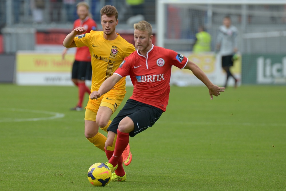 7. Spieltag: SV Wehen Wiesbaden - Dynamo Dresden - Bild 10