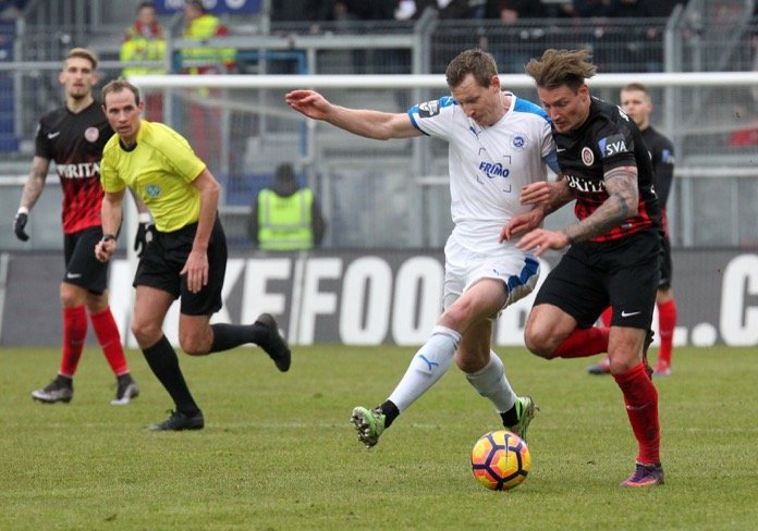 21. Spieltag 16/17: SV Wehen Wiesbaden - Sportfreunde Lotte - Bild 9