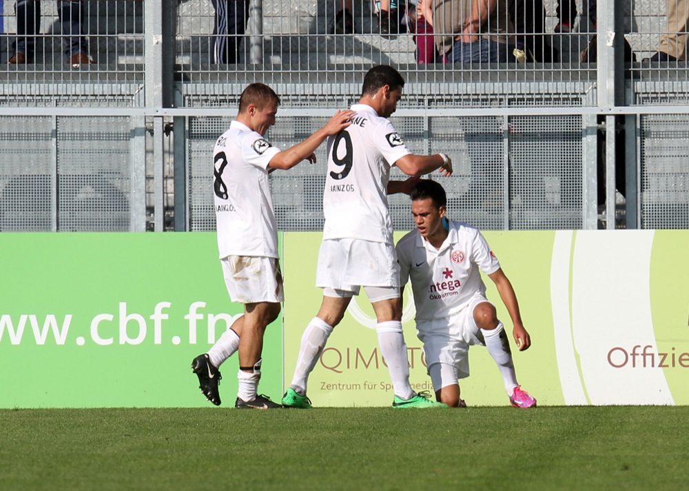 14. Spieltag 14/14: SV Wehen Wiesbaden - 1. FSV Mainz 05 II - Bild